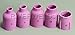 TIG Gas Lens Collet Bodies Alumina Nozzle Fit PTA CK SR WP 17 18 26 TIG Torch Torch 14pcs