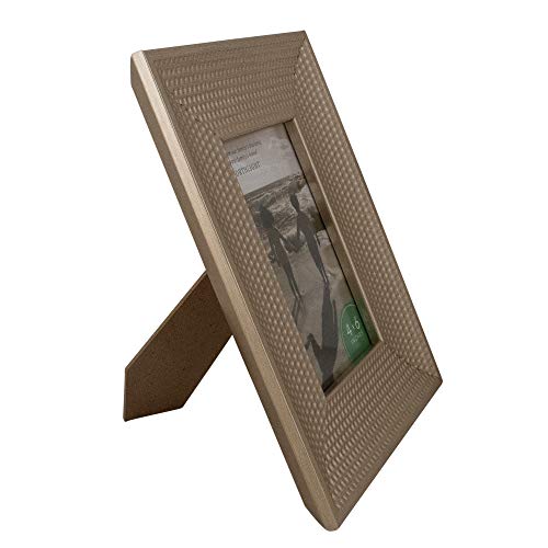 Northlight Honeycomb Rectangular Photo Frame, 4" X 6", Gold #TOP2