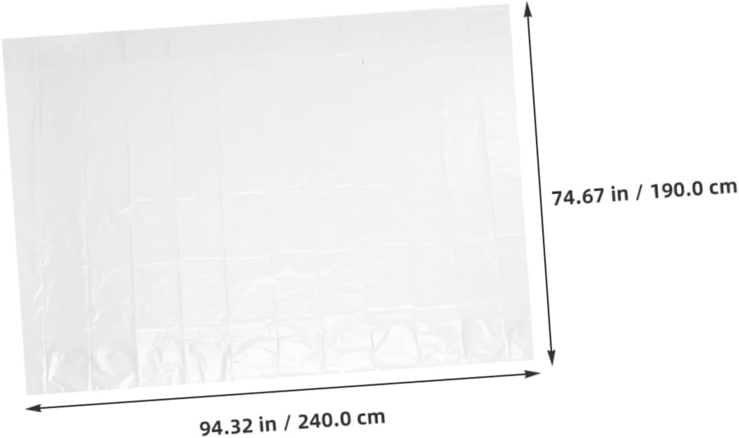 Transparent Mattress Storage Bag for Moving and Reusable Mattress Cover Extra for Protecting Against Dust and