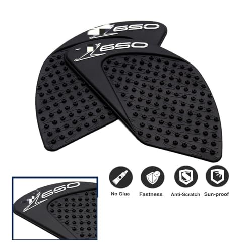 Tapis protège réservoir de carburant moto pour Z650 finition noire