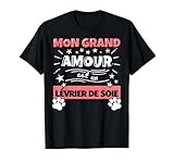 Lévrier de soie Cadeau Chien Drôle T-Shirt