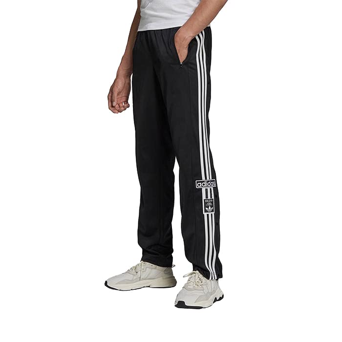 adidas Originals Men's Adicolor Classics Adibreak Track Pants, Black, Large