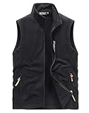 fleecejacke herren mammut Diese Weste ist für Outdoor-Aktivitäten bei kaltem Wetter erforderlich. Erhältlich in Orange, Dunkelblau, Armeegrün, Schwarz und Grau.