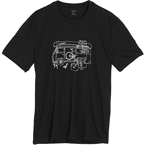 Icebreaker Merino Men's Tech Lite Short Sleeve Crewe Tee Van Life graphic