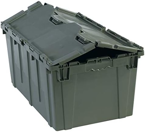 25 3/4 x 16 x 12 1/2" Gray Round Trip Tote image 3