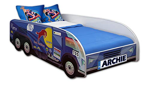 ACMA Kinderbett Autobett Lattenrost LKW Truck Schlafzimmer Kindermöbel...