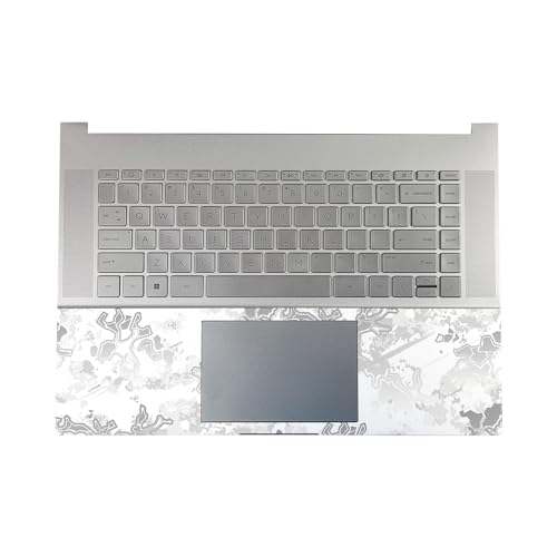 Image of Gaming Skin Compatible with HP Envy x360 16 inch (2023) - Viper Snow - Premium 3M Vinyl Protective Wrap Decal Cover - Easy to Apply | Crafted in The USA by MightySkins