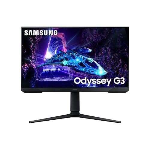 Samsung Odyssey G3 LS24DG300EUXXU 24″ 180Hz 1ms FullHD Gaming Monitor – 1920×1080, HDR10, HDMI, Displayport, Freesync, Height Adjust