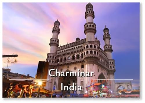 400 Year Old Historic Charminar in Hyderabad India Fridge Magnet