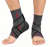 Ankle Sleeve Compression Support Ankle Braces for Men...