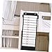 VILLFUL Classroom Daily Schedule Pocket Chart Slot Visual Aid for Boys and Girls Routines Multipurpose Organization for Home School and Office Activities