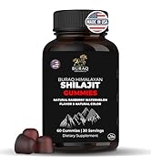 Pure Himalayan Shilajit Gummies Gold I Lab Tested I No Added Sugar| Fulvic Acid &amp; 85+ Trace Miner...