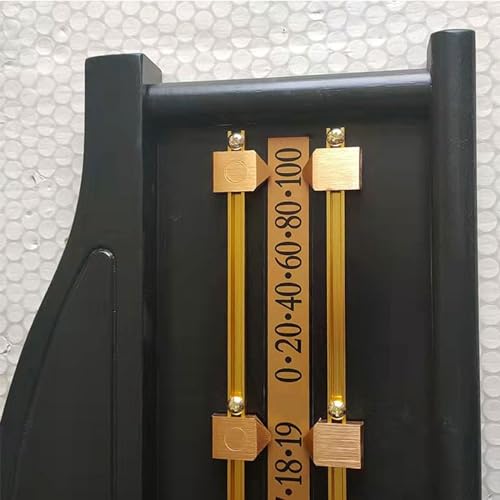 Marcador de billar de pared en madera para juegos miniatura 2