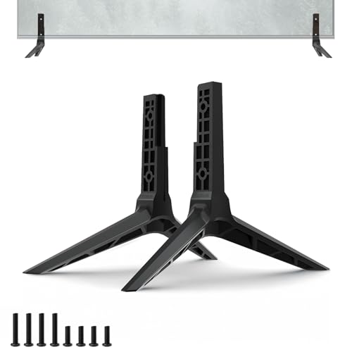 No-Drill TV Stand Legs Exclusive for Vizio D40F-G9 V405-G9, Only for Vizio TV Replacement Stand We Listed, Not for Other Models, w/All Screws, Instructions & Non-Slip Pads