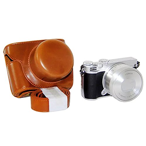 Amazon.co.jp: FIRST2SAVVV 褐色 ニコン Nikon 1 J5 with 10-30mm Lens