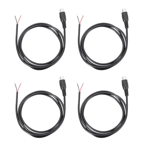 Cable de altavoz RCA a cable desnudo 22 AWG adaptador de conector de audio para amplificadores