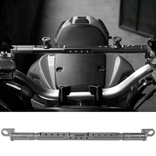 Cyrank Multifunctional Mountain Bike Handlebars, Riser Handlebars, Bike Road Bike Handlebar Aluminum Alloy Flat Bar Riser Bar Fit Most Bike Handlebars(Titanium) #TOP1