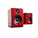 Audioengine A2+ Powered Desktop Speaker (Pr) - White w/DS1 Desktop Speaker Stands Bundle