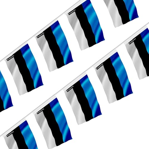 Guirlande drapeau Estonie pour animer vos soirées à thème et événements culturels