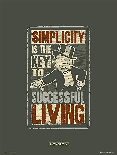 Erik Kunstdruck - Monopoly Simplicity - Print