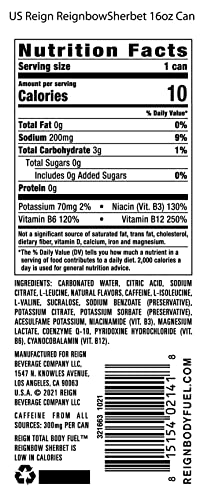 Reign 2237204 Total Body Fuel, Reignbow Sherbet thumb #2