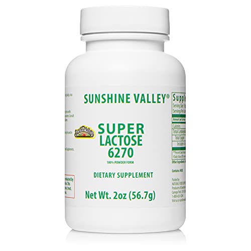 Image of Sunshine Valley Lactose Powder (Milk Sugar), Fine White Powder, 2 oz | Fine White Powder for Baking, Cooking & Brewing, Versatile Ingredient for Food Mixtures & Recipes
