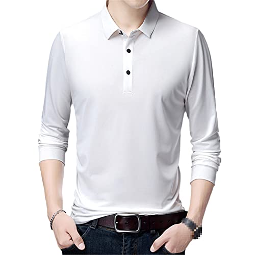 Polo manches longues homme grande taille aux finitions premium