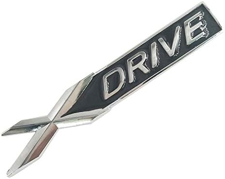 TAYDMEO 3D Chrome Metal X DRIVE Emblem Logo Sticker Badge Decal Car Styling,for BMW X1 X3 X5 X6 E53 E60 E90 E46