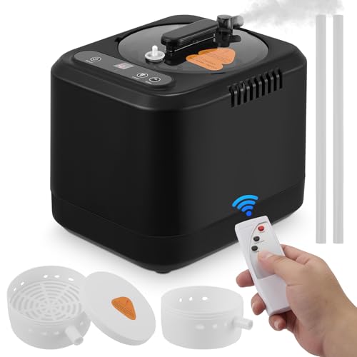 Portable Sauna Steamer, 1200W 3L Sauna Steam Generator, 9 Levels Heating, Time Setting, Remote Control, Suitable for Sauna Tent