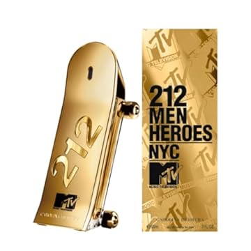 212 NYC Men MTV Carolina Herrera Edição Limitada Eau de Toilette - Perfume Masculino 90ml