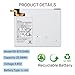 BORSCELLOR EB-BT515ABU Battery Compatible with Galaxy Tab A 10.1 2019 SM-T510 SM-T510N SM-T515 SM-T515N SM-T515NZ Series GH43-04936A GH43-04935A EB-BT515ABE with Tool Kits 6150mAh 23.68Wh