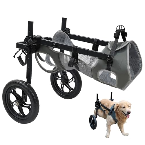 Large Dog Wheelchair with Breathable Air Mesh