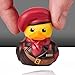 TUBBZ Mini Revolver Ocelot Collectible Vinyl Rubber Duck Figure - Official Metal Gear Solid Merchandise - Thriller Action Video Games