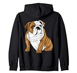 Bulldog anglais : un joli motif de bouledogue anglais brun clair et blanc pour un propriétaire et un amoureux de chien et de chiot. Un excellent cadeau d'anniversaire ou de Noël pour une maman ou un chien papa qui favorise ou sauve des bouledogues anglais