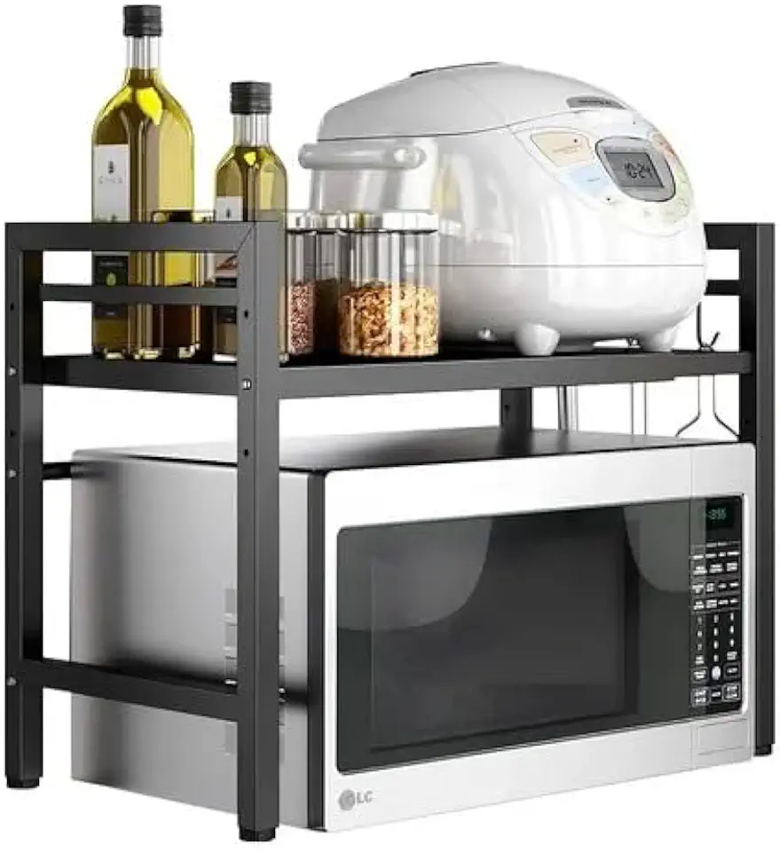 Rack Metálico Multiuso Decoteam Ajustável Para Microondas