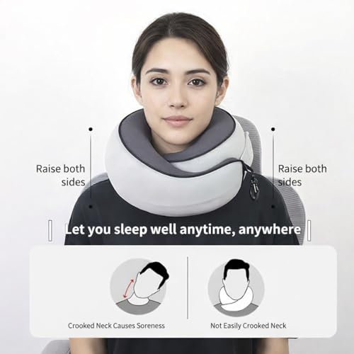 Almohada de viaje ergonómica con soporte 360 grados miniatura 6