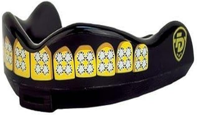 Junior Pro Mouth Guard with Convertible Strap, Grill