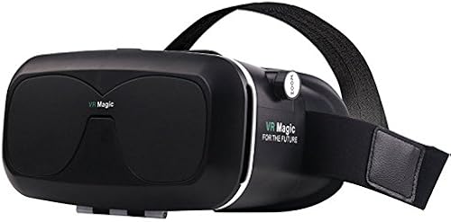 Pomes occhiali auricolare realt  virtuale box per 4 a 15 2 cm iPhone Android per film giochi  nero 