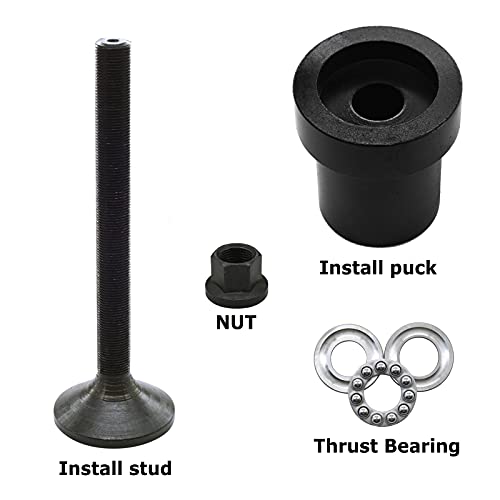 Inner Axle Side Seal Installation Tool Compatible With Dana 30/44/60 Axles Front Differentials. With Thrust Bearing & Flange Nut #TOP5