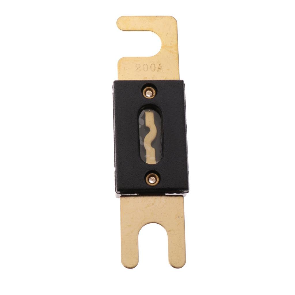 4pcs 12 Volts Universal 200AMP ANL Gold Plated Flat Fuses For Car Automotive Vehicle|Motors | Parts & Accessories |4 Pieces 200A ANL Fuses-image-48
