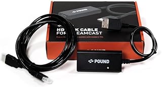 Pound 【Dreamcast】 HD Link Cable|720pの画質&HDMI接続でレトロゲームを最新テレビで鮮やか再現