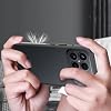 Funda de protección tipo bumper para Xiaomi Poco F8 Ultra, marco de aleación de aluminio de aviación a prueba de golpes, diseño sin cubierta trasera para disipación de calor (Azul) 6