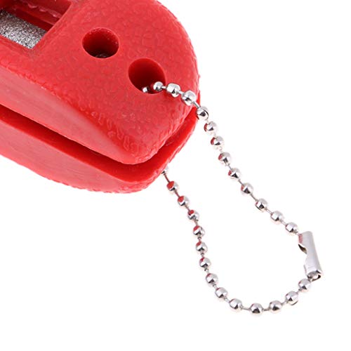Milageto 2pcs/Set Handheld Sharpener Ice Skate Blade Hockey Sharpening Polish Stone