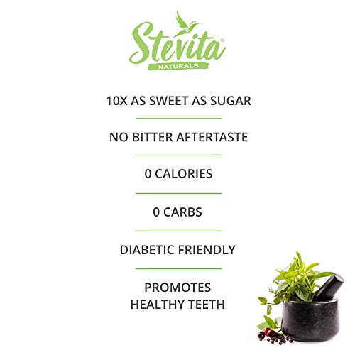 Stevita Stevia With Xylitol Supreme - 8 Oz Pouch - All-Natural Stevia Extract, Natural Sweetener, No Calories - Non-Gmo, Vegan, Kosher, Keto, Paleo, Gluten Free - 227 Servings #TOP2