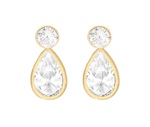 Preisvergleich Produktbild Carissima Gold Damen-Ohrringe 375 Gelbgold Zirkonia
