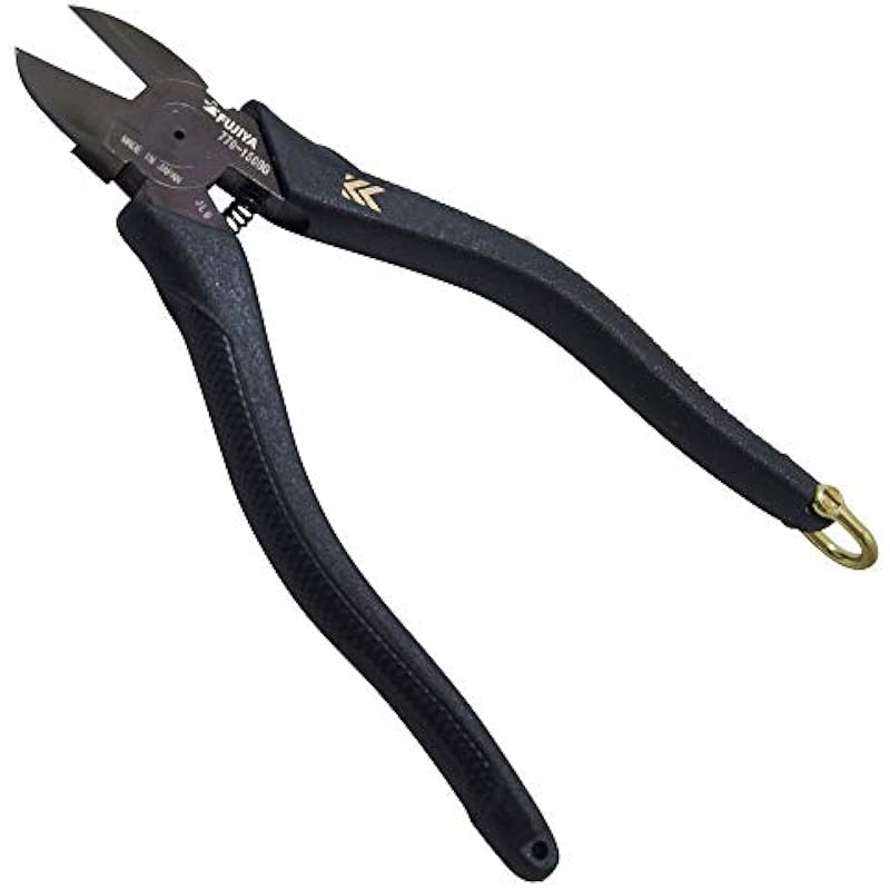 후지야 전기 노동자 마스터 강력한 니퍼 150mm 라운드 블레이드 블랙 골드 770-150bg