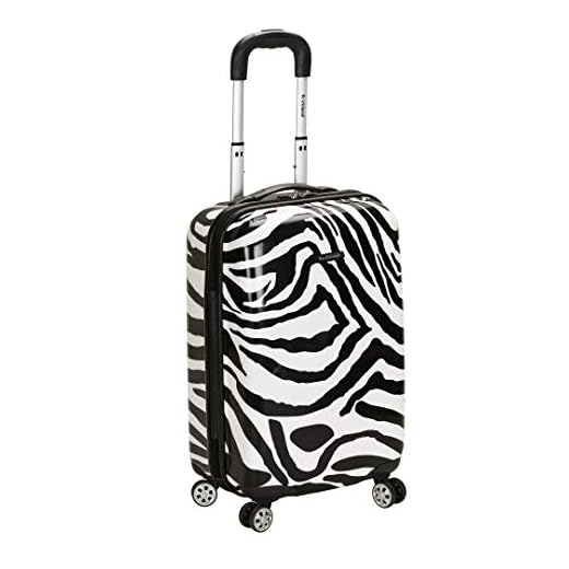 Best luggage for safari trip Rockland Safari Hardside Carry-On Luggage
