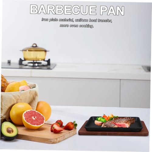 Plaque à fajitas pour cuisson et service convivial