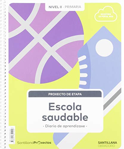 Portada de Escola Saudable Nivel II. 3º Educacion Primaria. Naturais Proxectos Ed