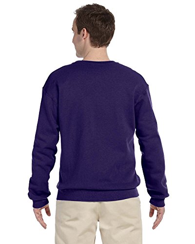 Jerzees 8 oz. 50/50 Fleece Crew (562) Deep Purple, 4XL